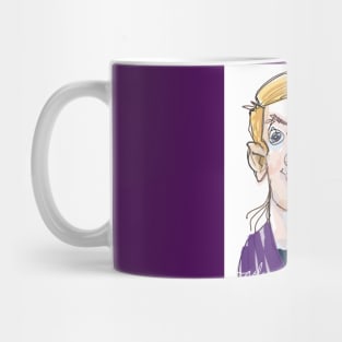 girl head Mug